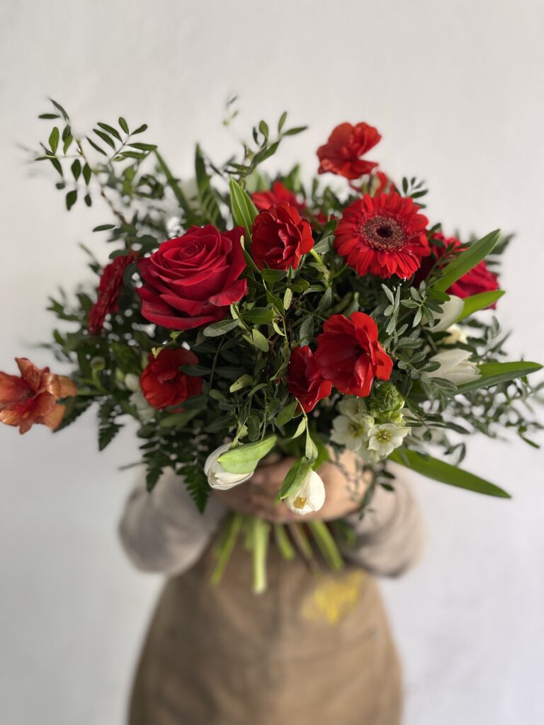 ramo rosas rojas